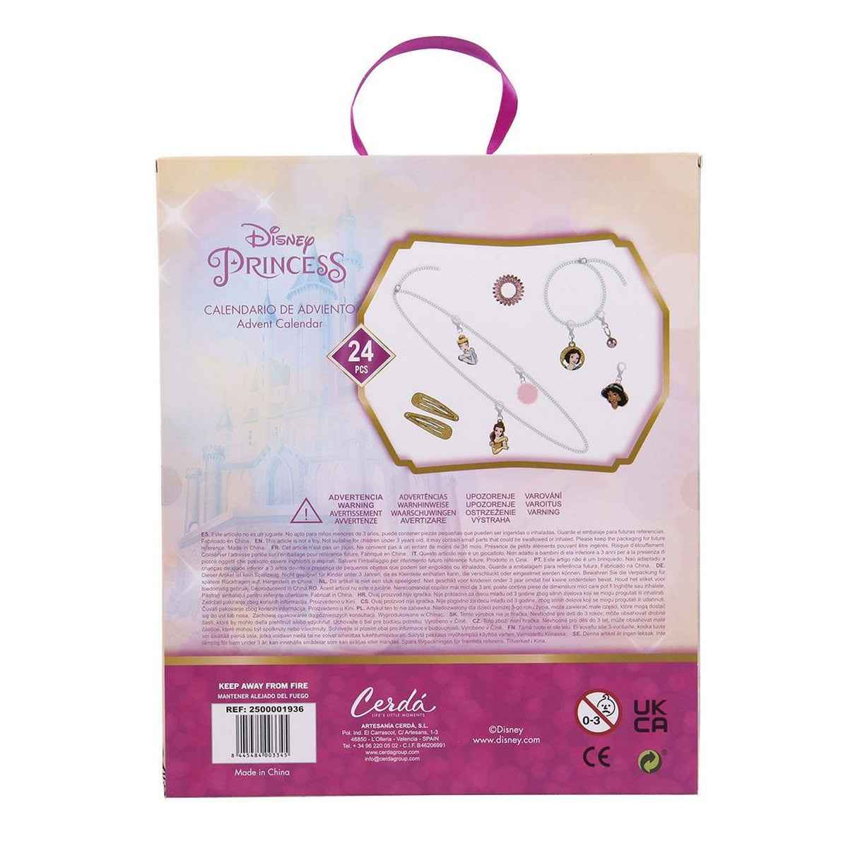 Calendario dell'Avvento delle Principesse Disney
